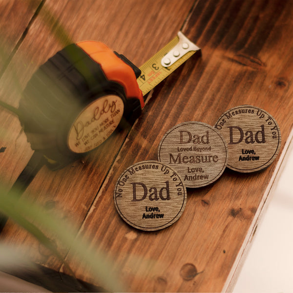 Personalized Tape Measures, Fathers Day Gifts